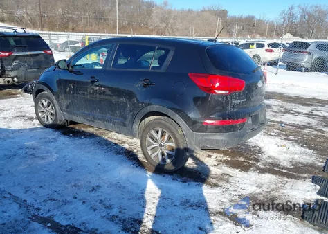 2014 Kia Sportage Lx z USA, uszkodzony, nr VIN KNDPBCAC8E7568174